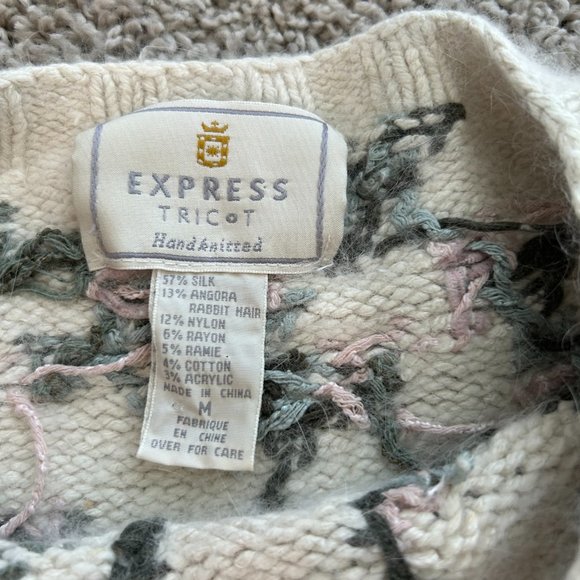 Express Angora/Silk Sweater - Picture 2 of 2